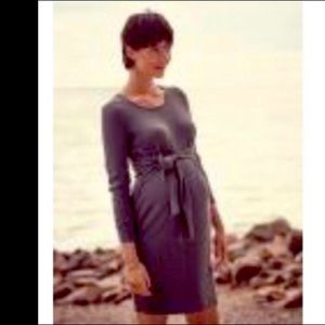Thyme Maternity - long sleeve maternity dress - size small